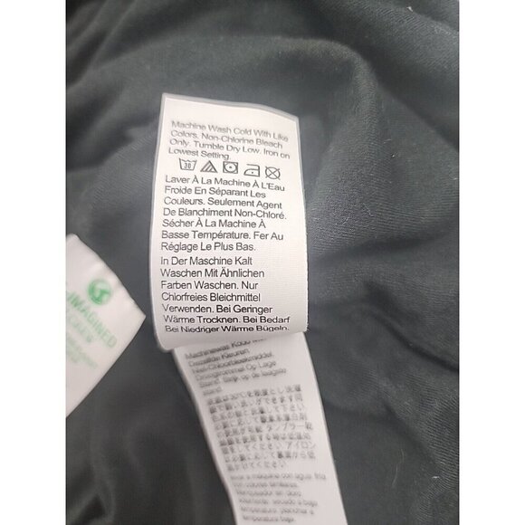 J. Crew Top Black Modal Form Knit V-neck Cap Sleeve Shirt Spring 23 Women's XS - Picture 4 of 10